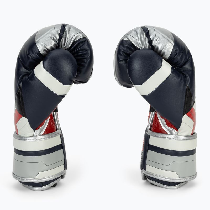 Rękawice bokserskie Hayabusa Marvel's Captain America silver/blue 4