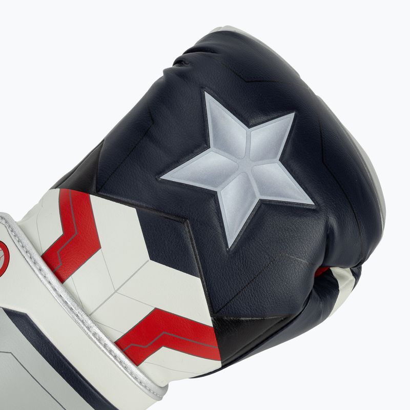Rękawice bokserskie Hayabusa Marvel's Captain America silver/blue 5