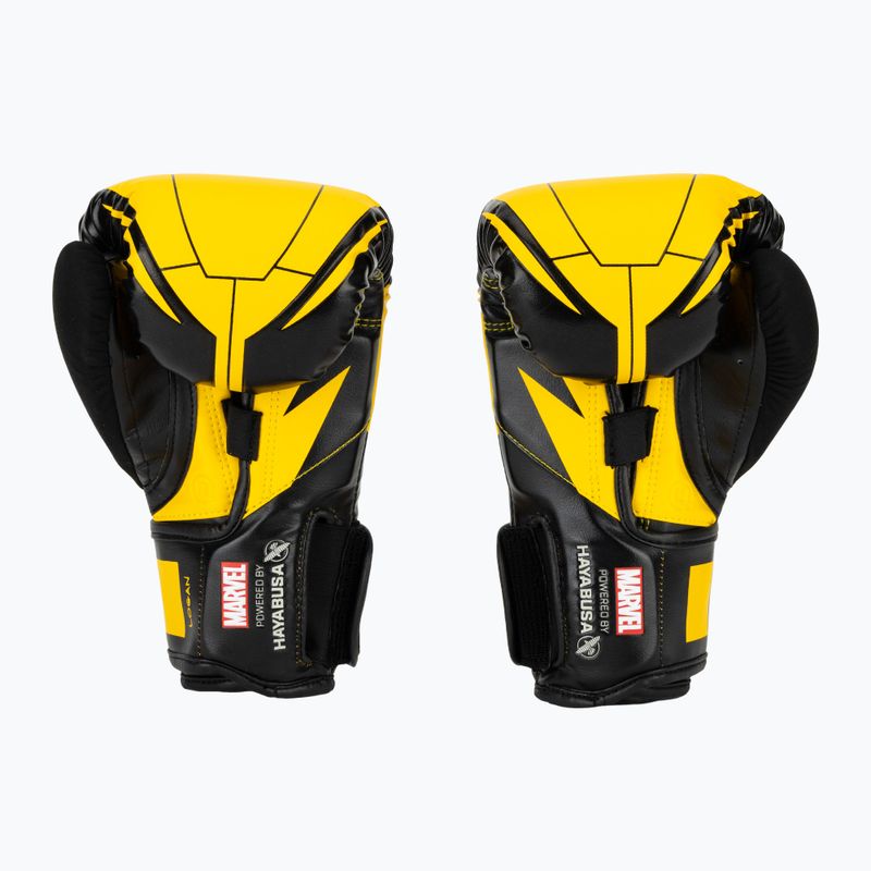 Rękawice bokserskie Hayabusa Marvel's Wolverine yellow/black 3