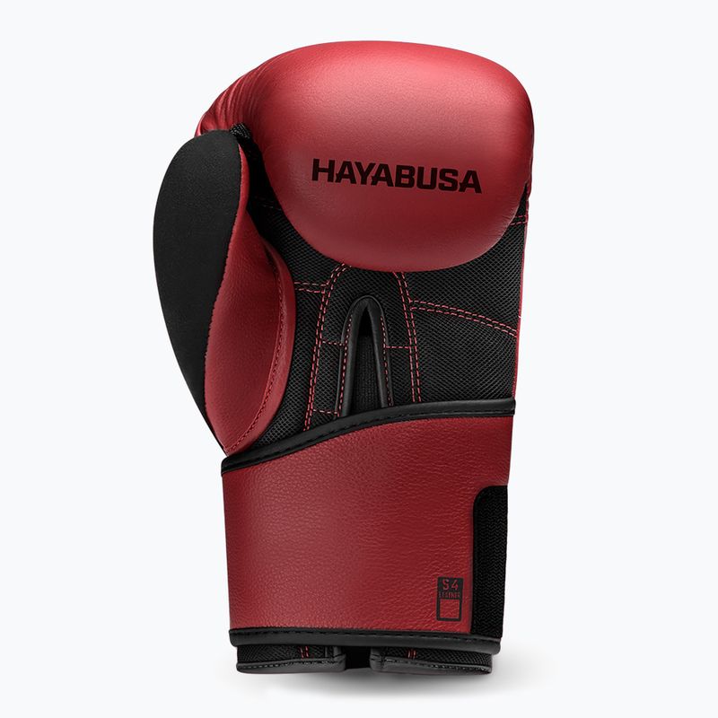 Rękawice bokserskie Hayabusa S4 Leather red 3