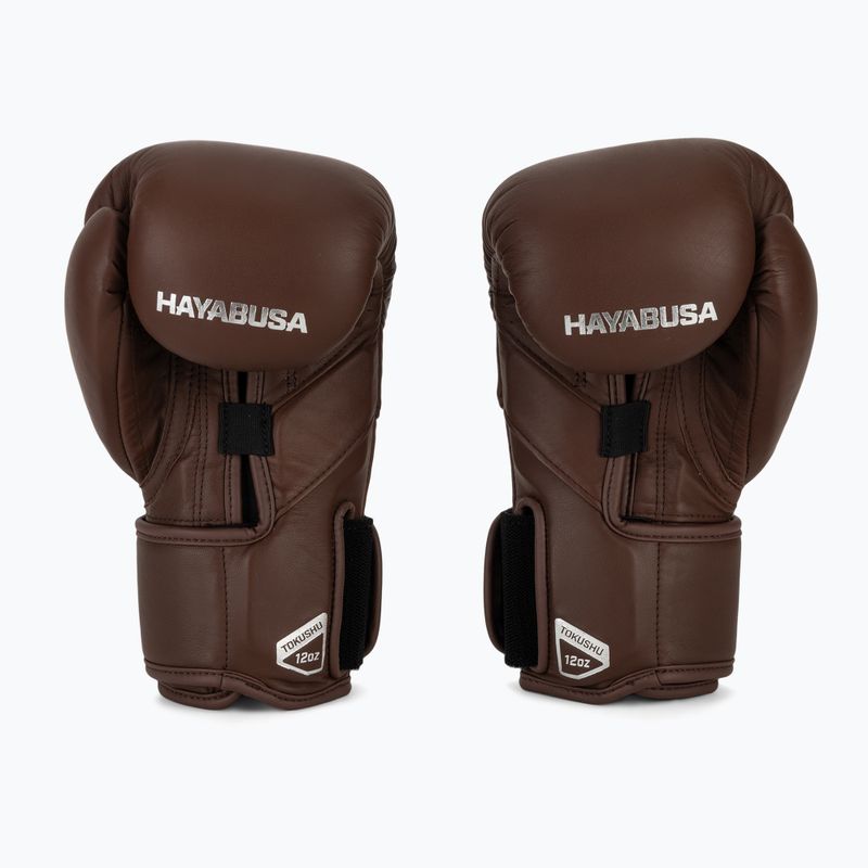 Rękawice bokserskie Hayabusa T3 Kanpeki walnut brown 3