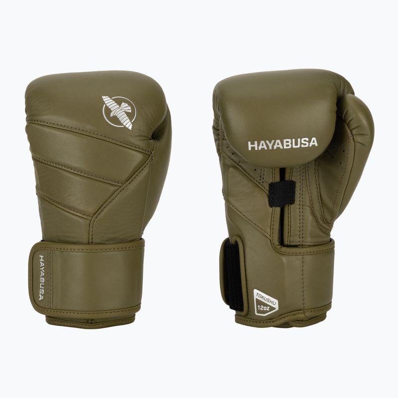 Rękawice bokserskie Hayabusa T3 Kanpeki olive green