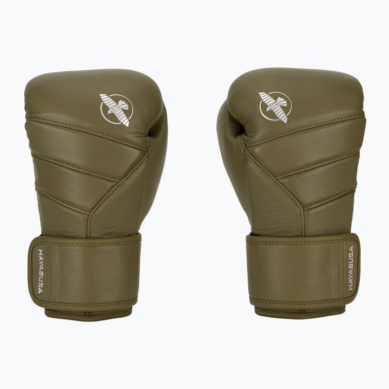 Rękawice bokserskie Hayabusa T3 Kanpeki olive green 2