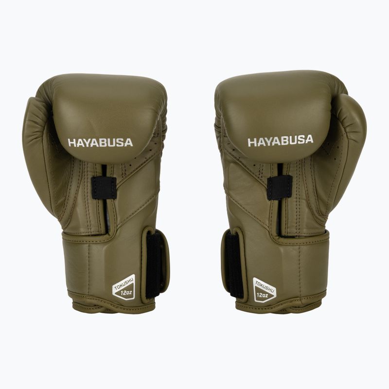 Rękawice bokserskie Hayabusa T3 Kanpeki olive green 3