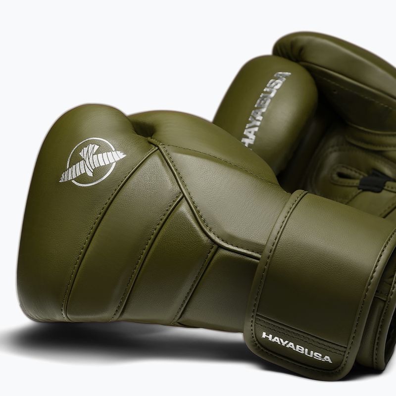 Rękawice bokserskie Hayabusa T3 Kanpeki olive green 2