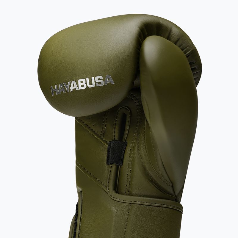 Rękawice bokserskie Hayabusa T3 Kanpeki olive green 4