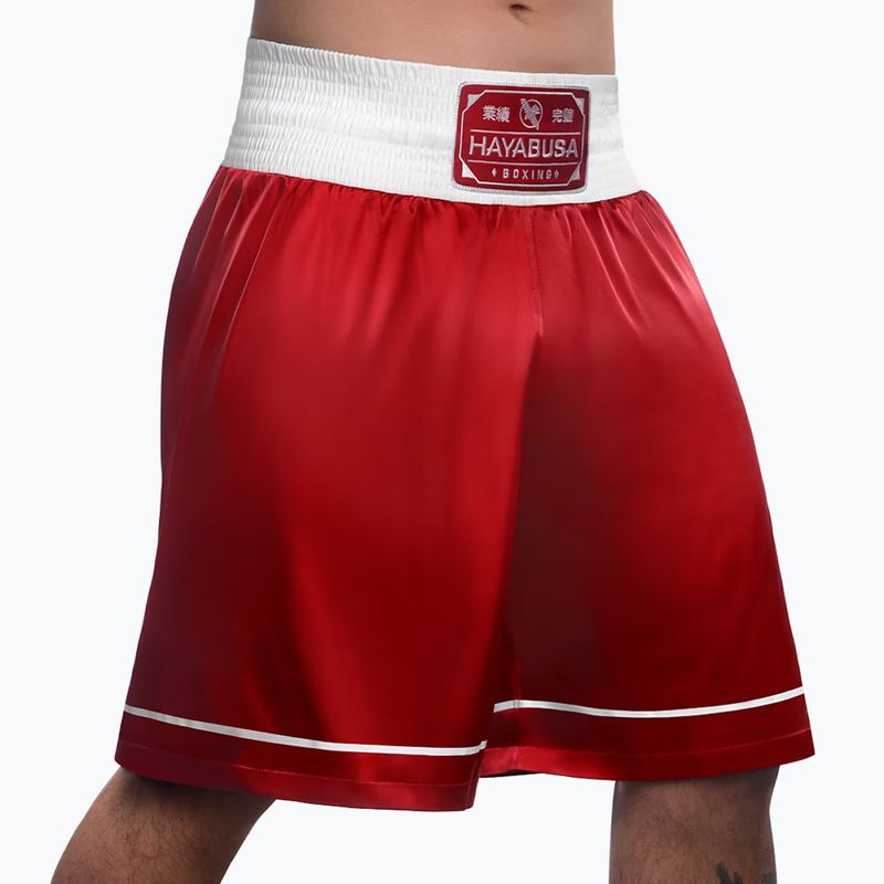 Spodenki treningowe Hayabusa Pro Boxing red 2
