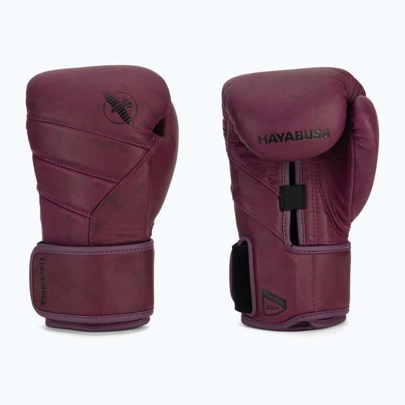 Rękawice bokserskie Hayabusa T3 LX wine