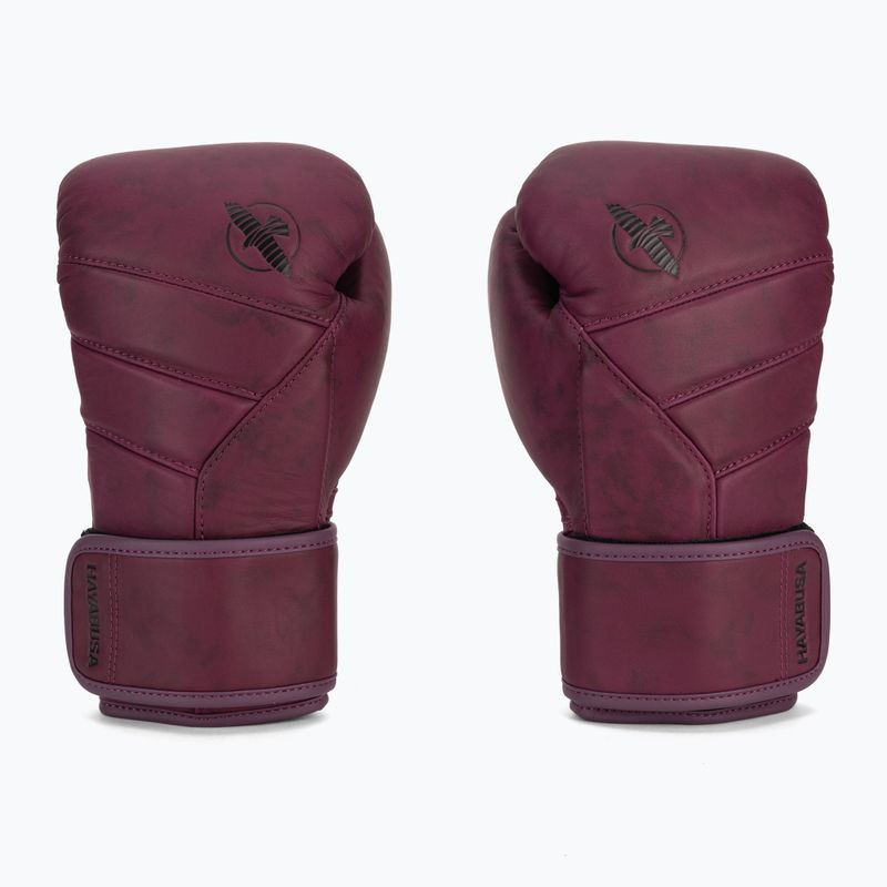 Rękawice bokserskie Hayabusa T3 LX wine 2