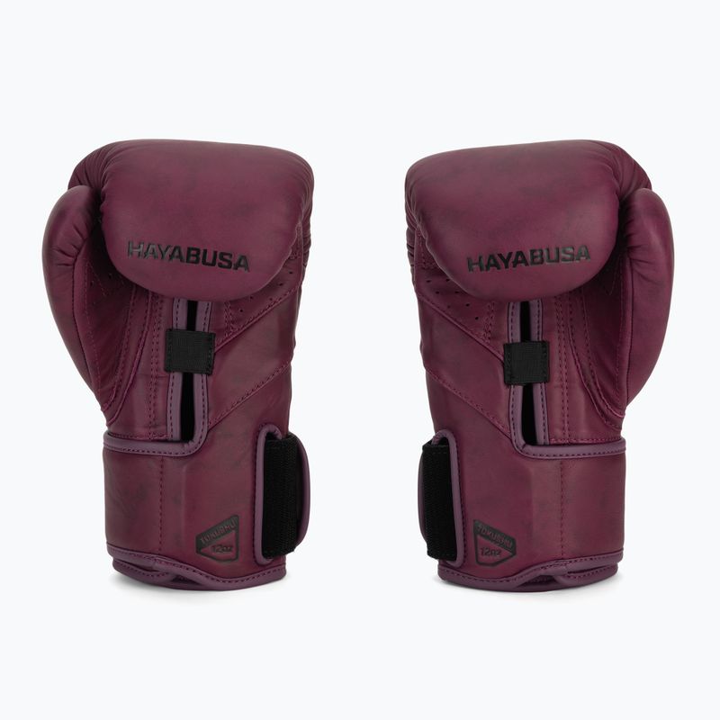 Rękawice bokserskie Hayabusa T3 LX wine 3