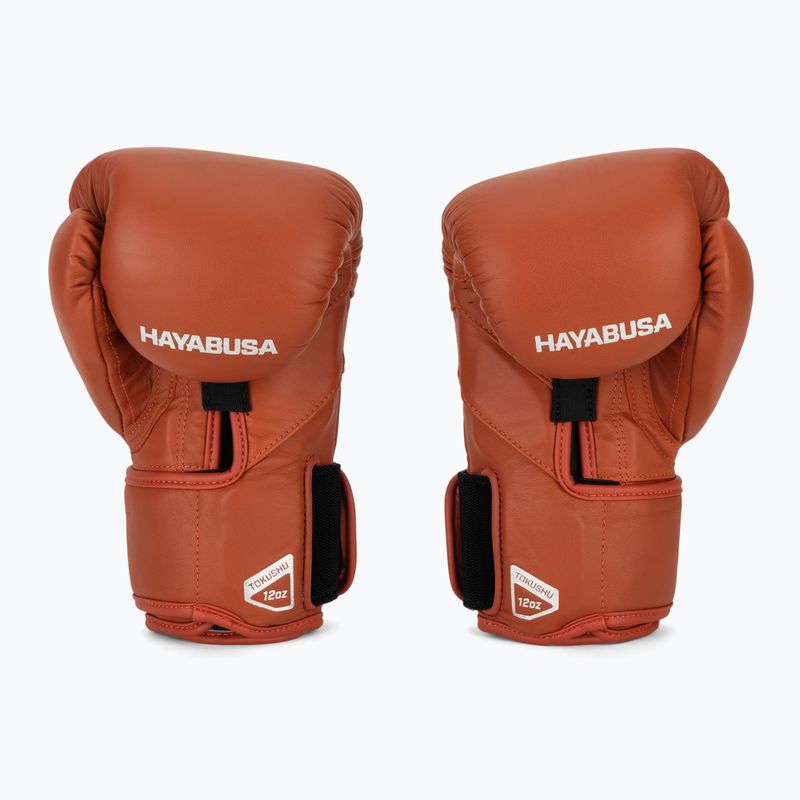 Rękawice bokserskie Hayabusa T3 Kanpeki clay orange 3