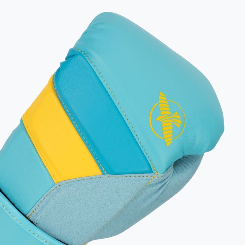 Rękawice bokserskie Hayabusa T3 blue/yellow 5