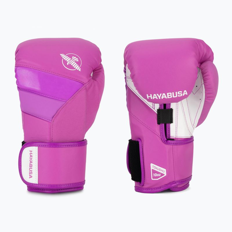 Rękawice bokserskie Hayabusa T3 Neon neon purple