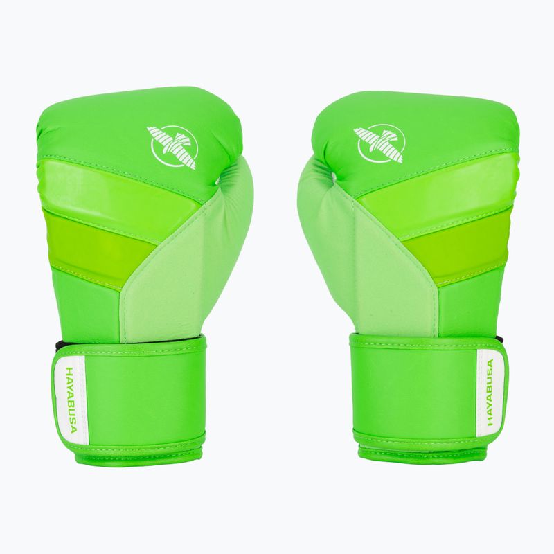 Rękawice bokserskie Hayabusa T3 Neon neon green 2