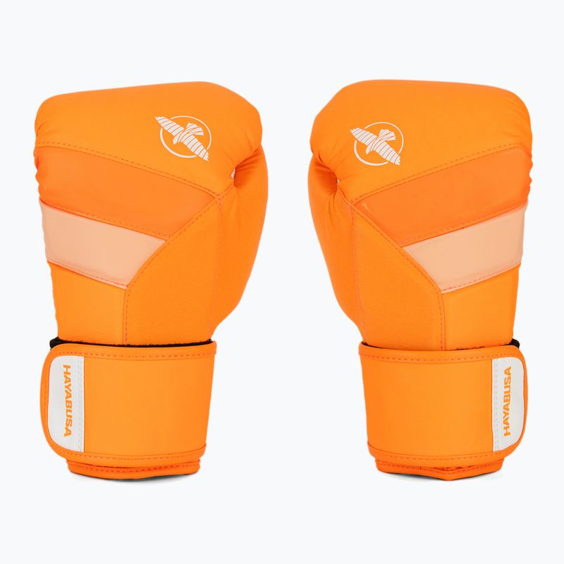 Rękawice bokserskie Hayabusa T3 Neon neon orange 2