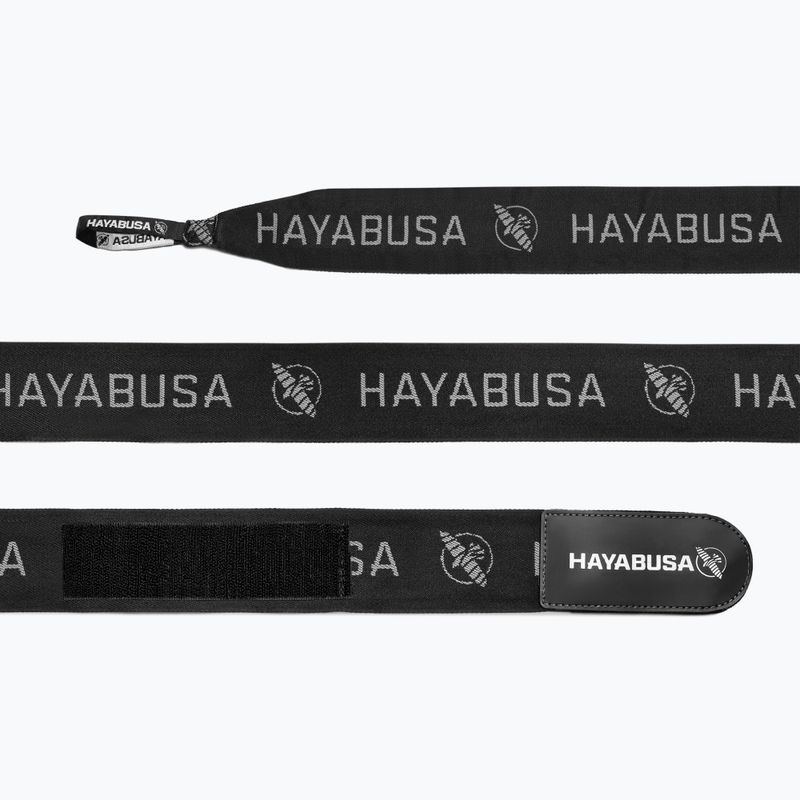 Bandaże bokserskie Hayabusa Premium Jacquard Handwraps 450 cm black 3