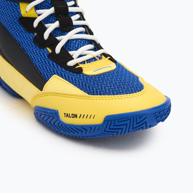 Buty bokserskie męskie Hayabusa Talon Boxing blue/yellow 7