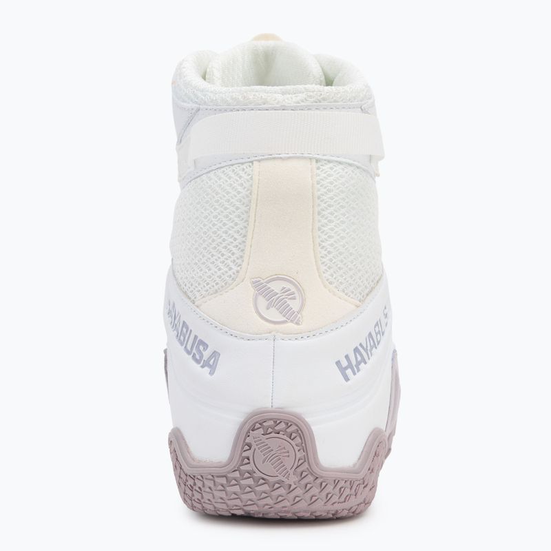 Buty bokserskie Hayabusa Talon Boxing white/lavender 6