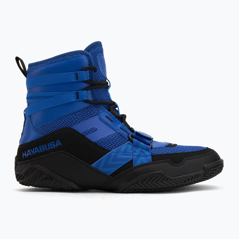 Buty bokserskie męskie Hayabusa Strike Boxing blue 2