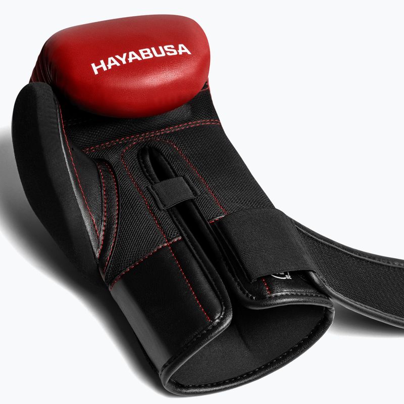 Rękawice bokserskie Hayabusa E1 Boxing red/black 5