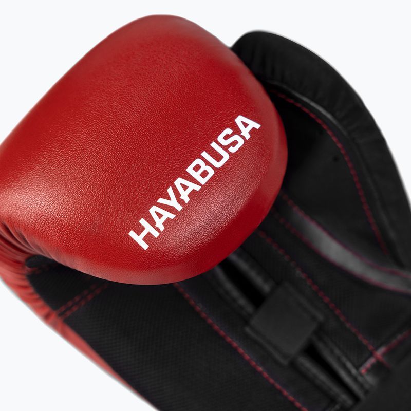 Rękawice bokserskie Hayabusa E1 Boxing red/black 8