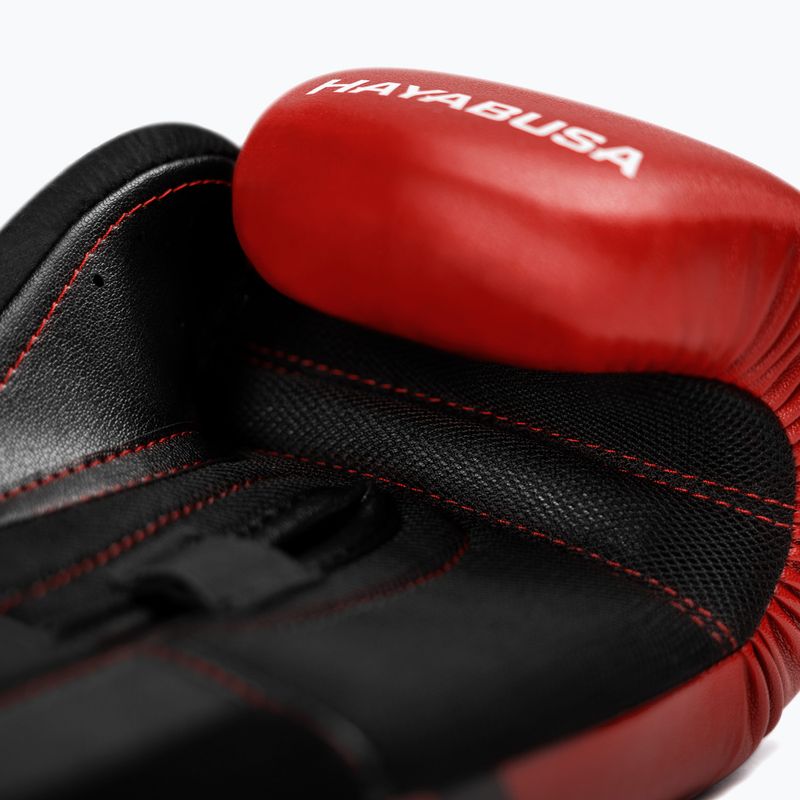 Rękawice bokserskie Hayabusa E1 Boxing red/black 9