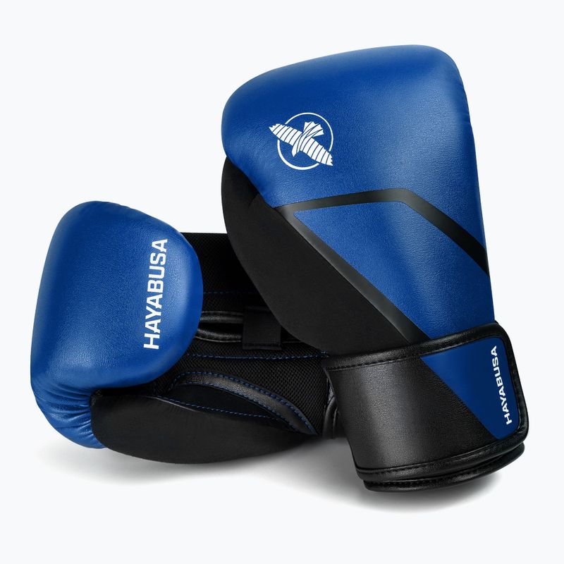 Rękawice bokserskie Hayabusa E1 Boxing blue/black 7