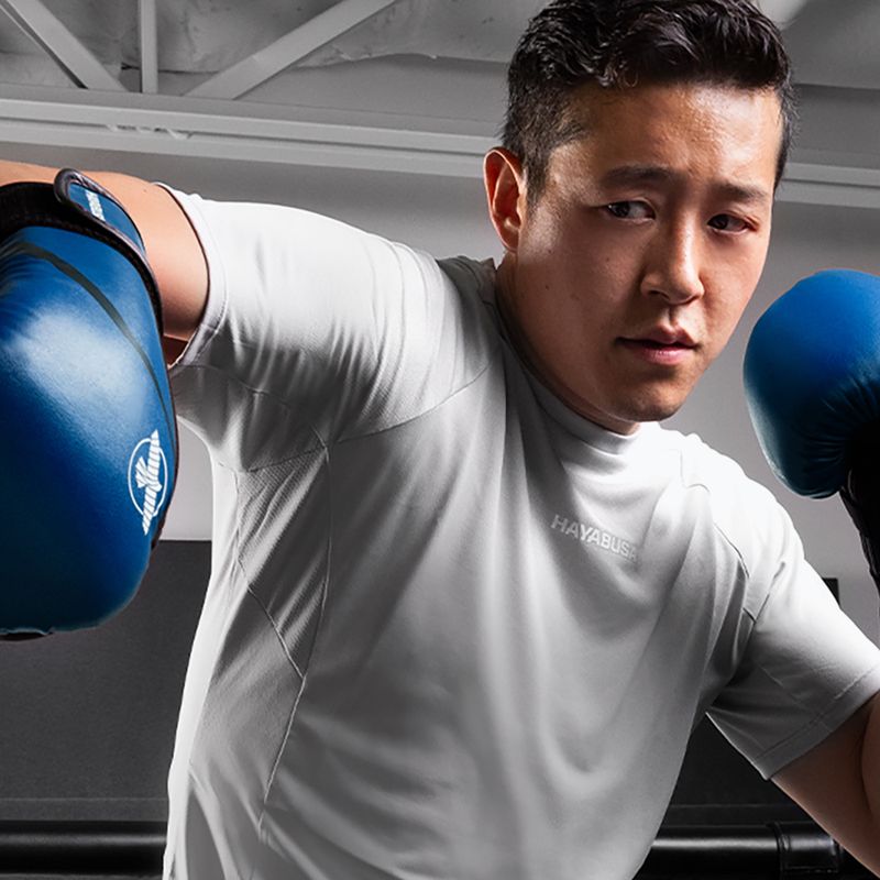 Rękawice bokserskie Hayabusa E1 Boxing blue/black 15