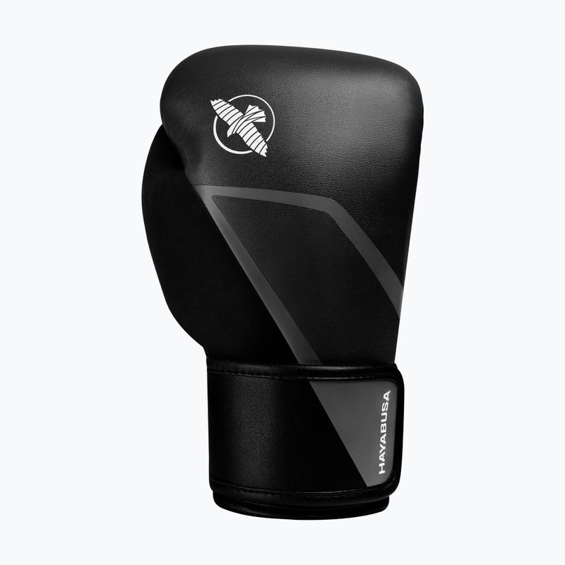 Rękawice bokserskie Hayabusa E1 Boxing black/grey 2