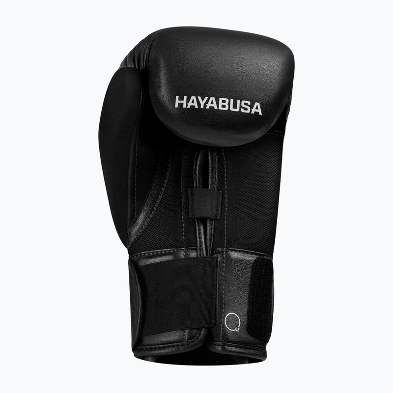 Rękawice bokserskie Hayabusa E1 Boxing black/grey 3