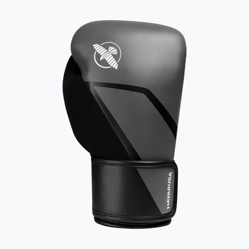 Rękawice bokserskie Hayabusa E1 Boxing grey/black 3