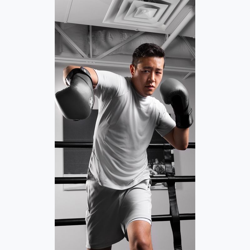 Rękawice bokserskie Hayabusa E1 Boxing grey/black 14
