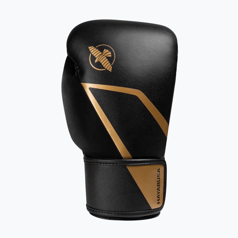 Rękawice bokserskie Hayabusa E1 Boxing black/gold 3