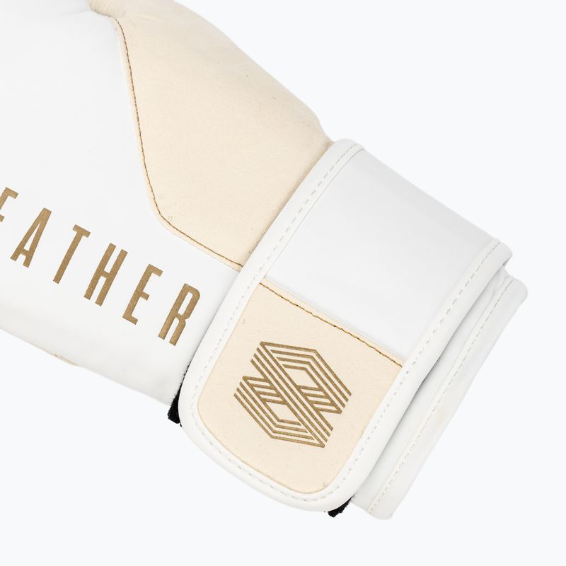 Rękawice bokserskie Hayabusa Mayweather Champ white/gold 6