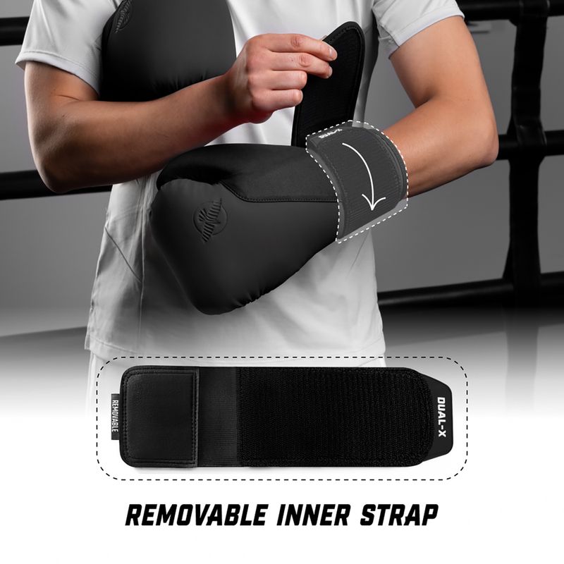 Rękawice bokserskie Hayabusa T360 Boxing black 10