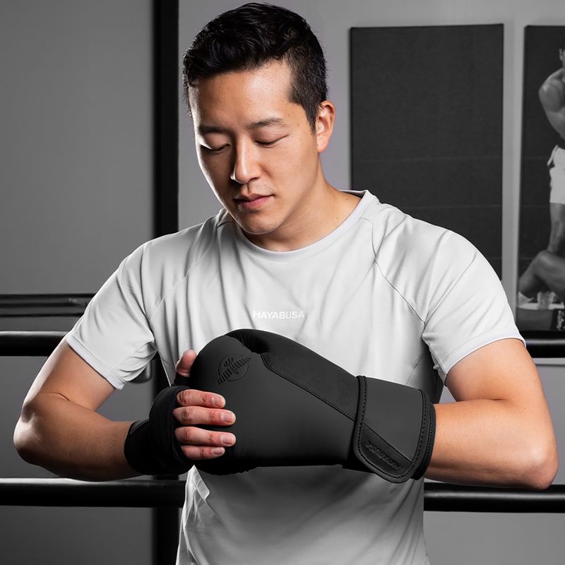 Rękawice bokserskie Hayabusa T360 Boxing black 12