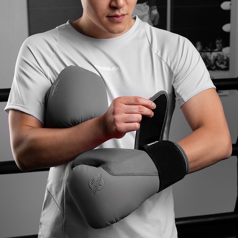 Rękawice bokserskie Hayabusa T360 Boxing charcoal 15