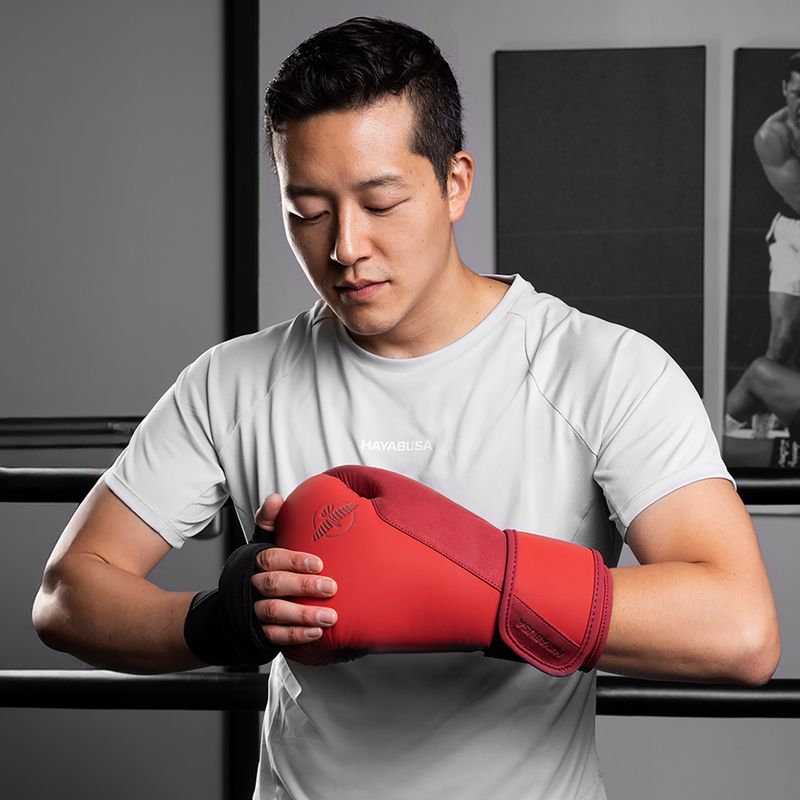 Rękawice bokserskie Hayabusa T360 Boxing red 16