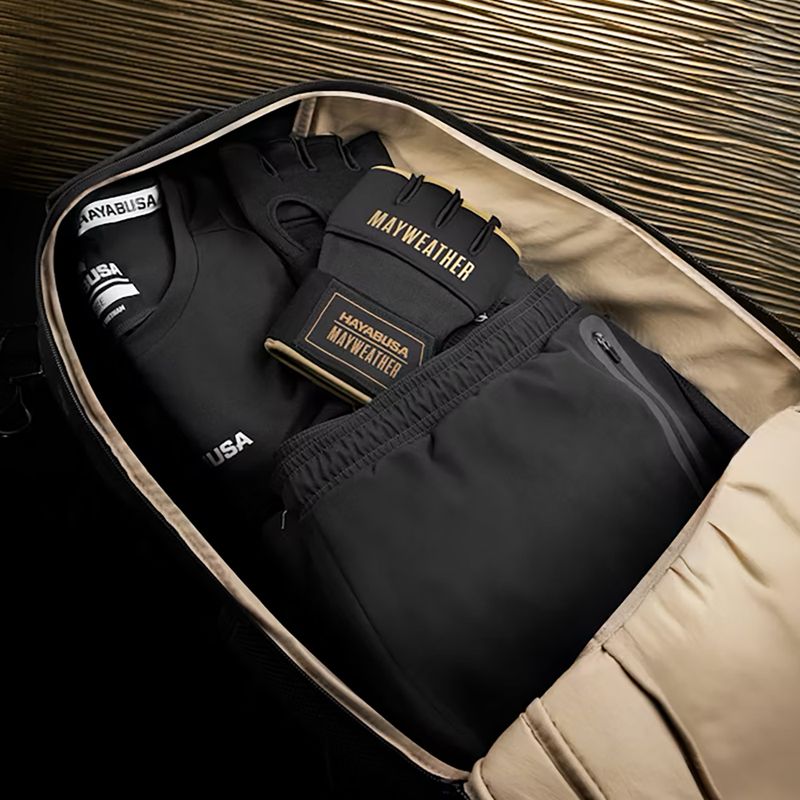 Plecak treningowy Hayabusa Mayweather Boxing 30 l black/gold 6
