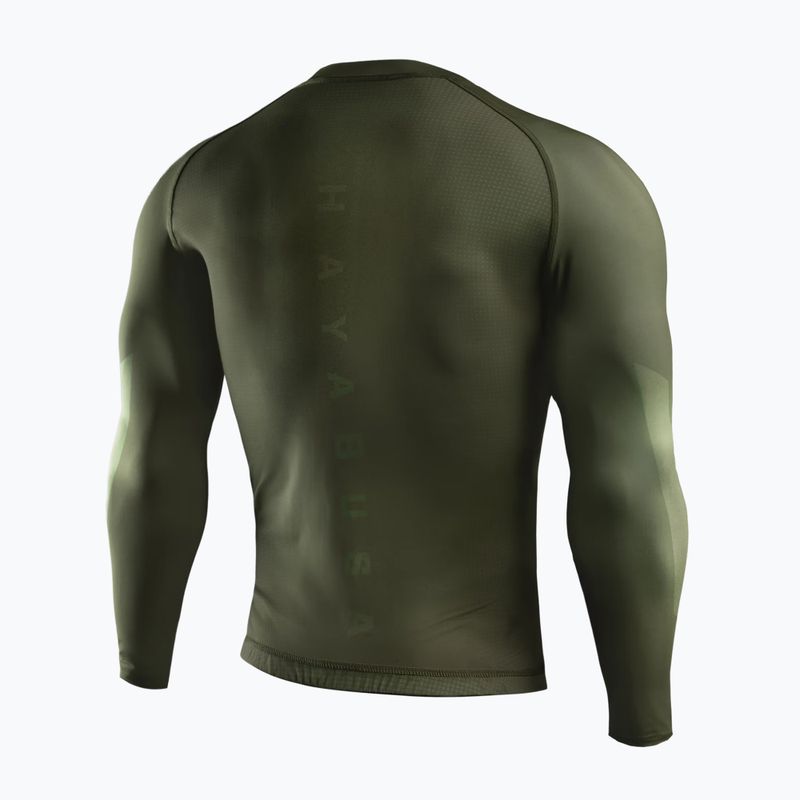 Rashguard longsleeve męski Hayabusa Core Rash Guard green 2