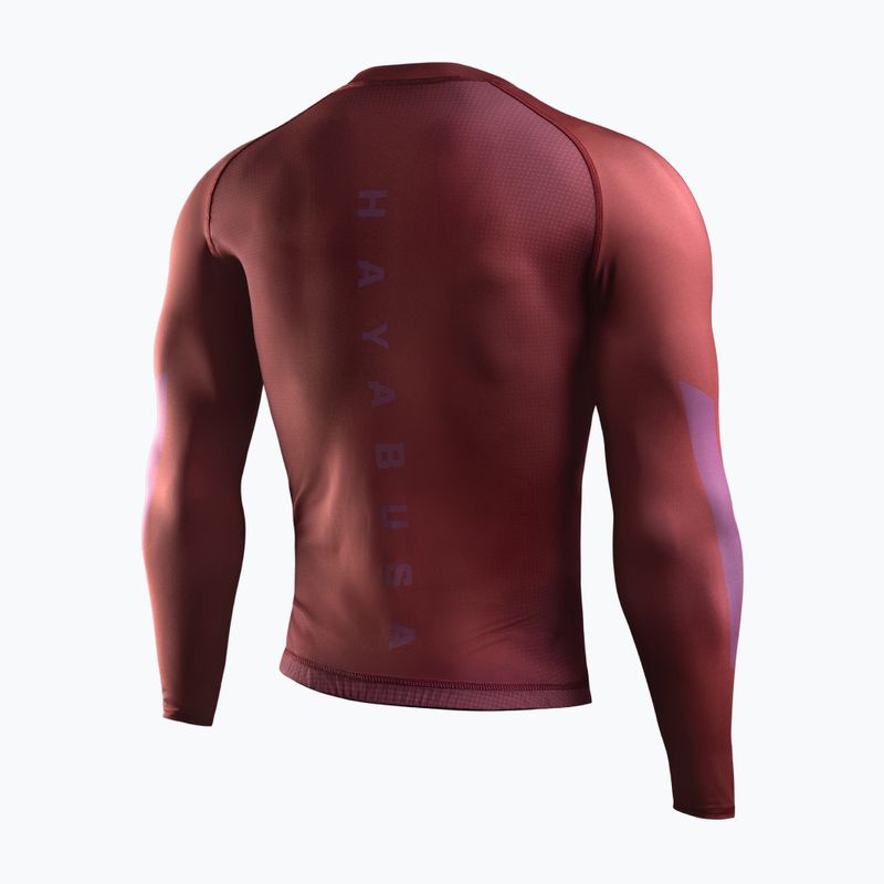 Rashguard longsleeve męski Hayabusa Core Rash Guard red 2