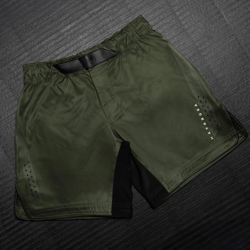 Spodenki treningowe męskie Hayabusa Apex Fight 3/4 green 7