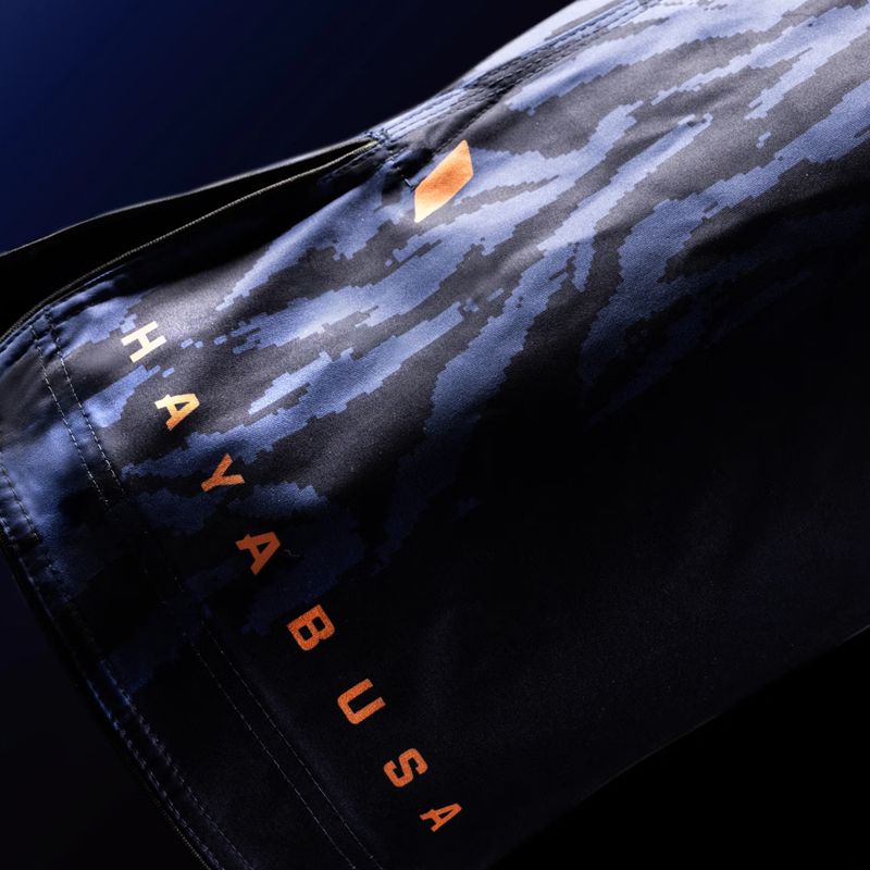 Spodenki treningowe męskie Hayabusa Apex Fight Mid navy/orange 7