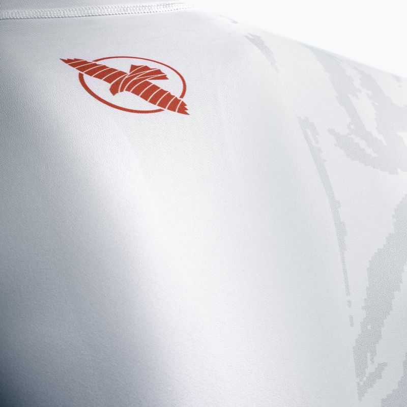 Rashguard longsleeve męski Hayabusa Apex Rash Guard white/coral 5