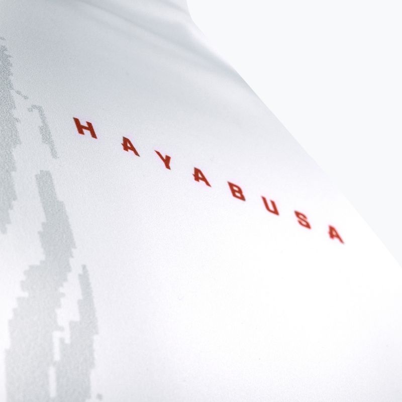 Rashguard longsleeve męski Hayabusa Apex Rash Guard white/coral 6