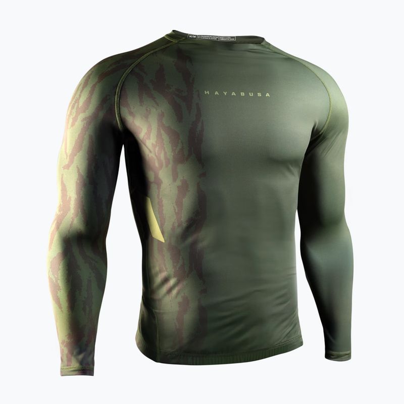 Rashguard longsleeve męski Hayabusa Apex Rash Guard green