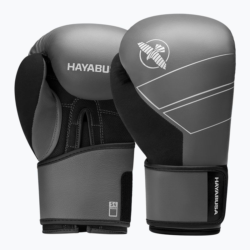 Rękawice bokserskie Hayabusa S4 Leather grey