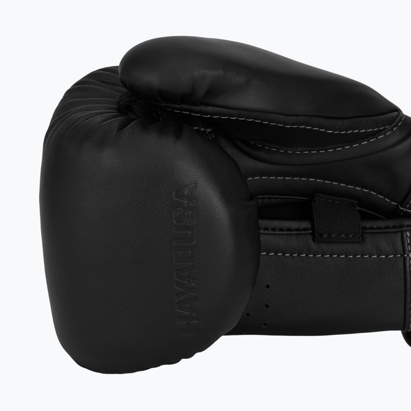 Rękawice bokserskie Hayabusa E1 Leather black 7