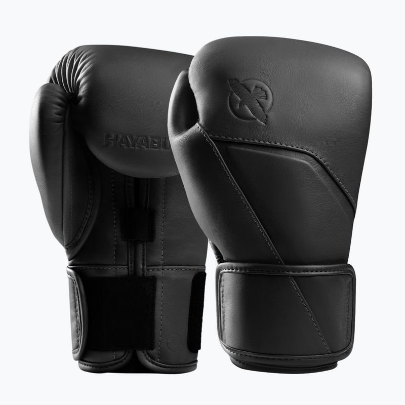 Rękawice bokserskie Hayabusa E1 Leather black