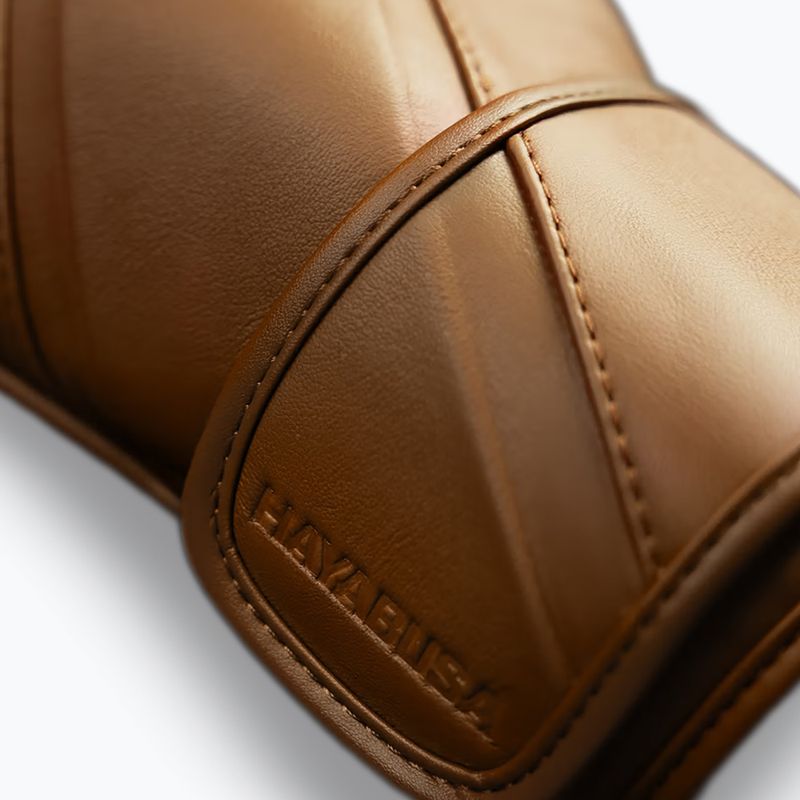 Rękawice bokserskie Hayabusa E1 Leather brown 4